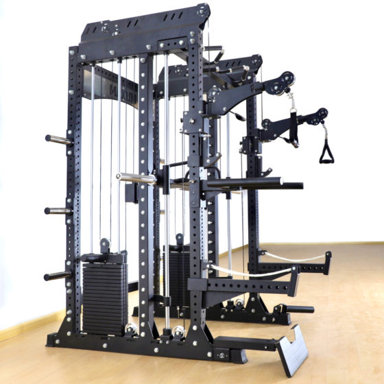 Maxum Sx Smith Machine Functional Trainer Squat Rack Home Gym Maxum