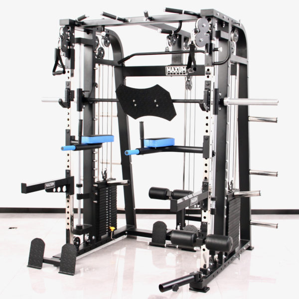 NEW Heavy Duty Smith Machine MAXUM-S-150-Smith-Machine-Functional-Trainer-Power-Rack-Home-Gym-5-600x600