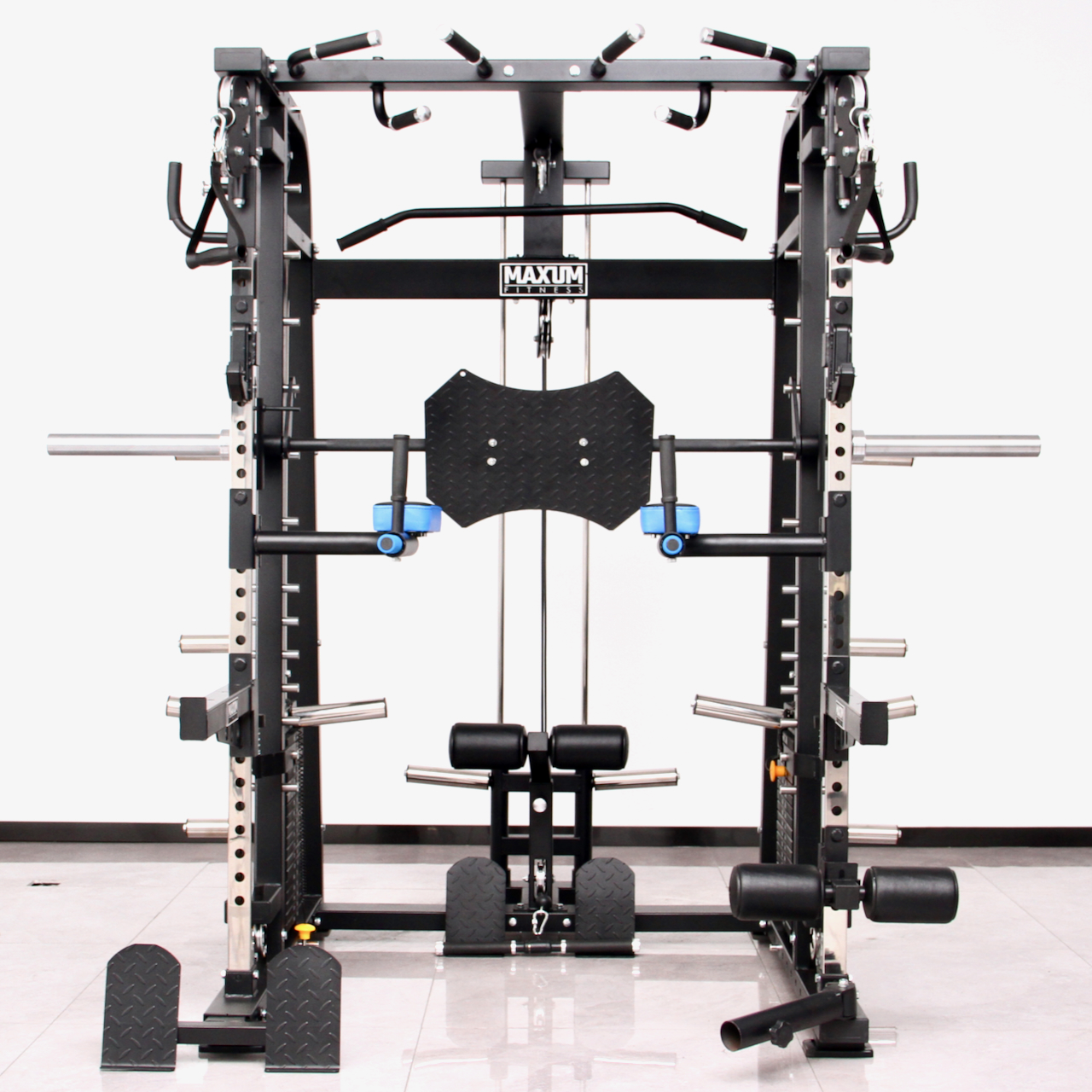 MAXUM S-150 Smith Machine Functional Trainer Power Rack Home Gym – 8