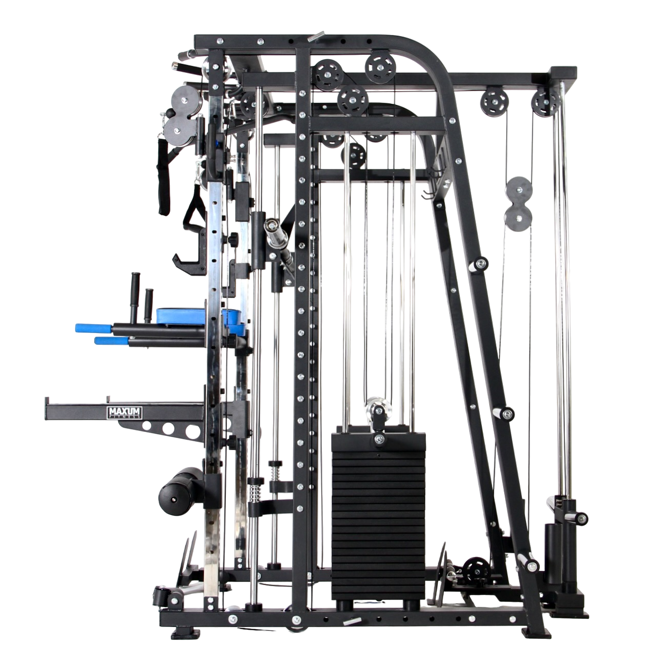 MAXUM S-150 Smith Machine Functional Trainer Squat Rack Home Gym – 7
