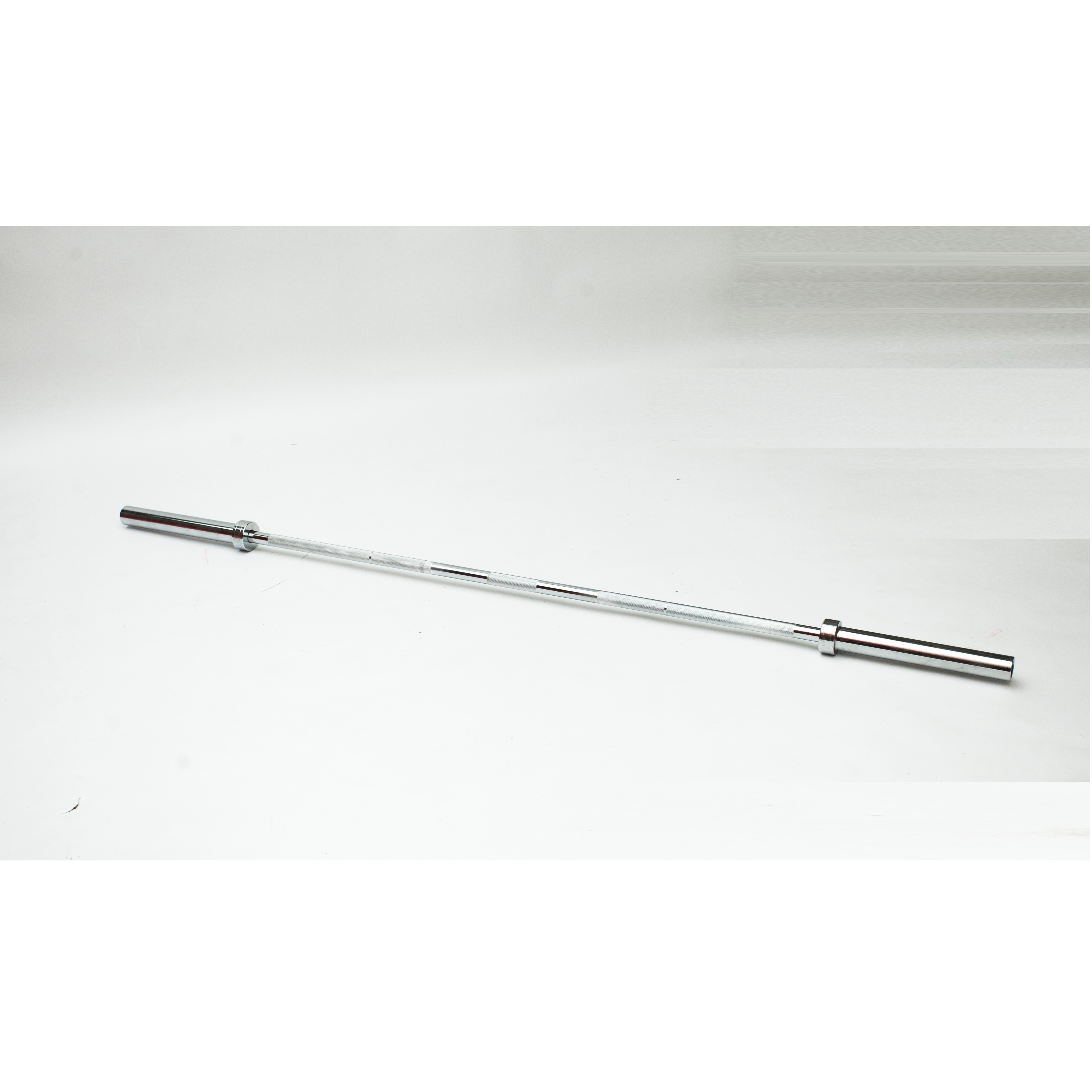 MAXUM 7ft Hard Chrome Olympic Barbell - 500 lb Capacity