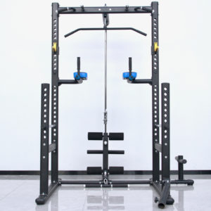 R-120 Squat Rack Lat Machine Home Gym