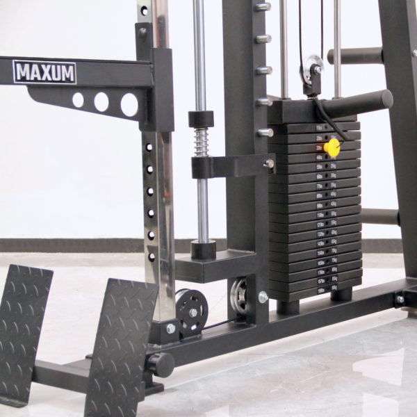 S-150 Smith Machine Functional Trainer Squat Rack Home Gym - 18