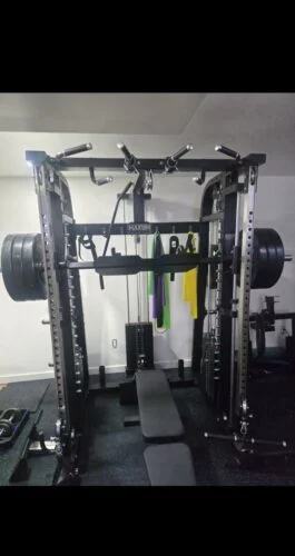 MAXUM S-150 Smith Machine Functional Trainer Squat Rack Home Gym photo review