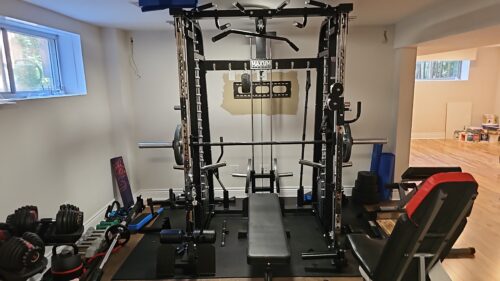 MAXUM S-150 Smith Machine Functional Trainer Squat Rack Home Gym photo review