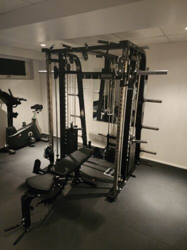 MAXUM S-150 Smith Machine Functional Trainer Squat Rack Home Gym photo review