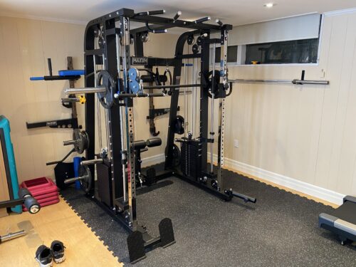 MAXUM S-150 Smith Machine Functional Trainer Squat Rack Home Gym photo review