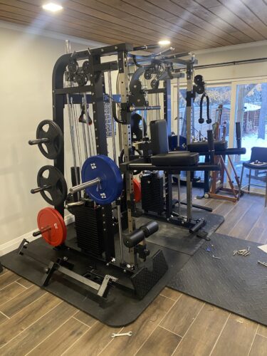 MAXUM S-150 Smith Machine Functional Trainer Squat Rack Home Gym photo review