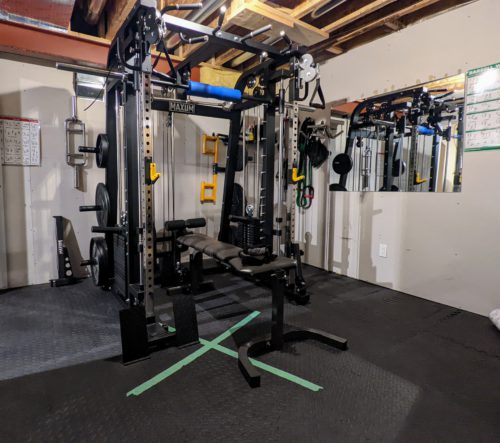 MAXUM S-150 Smith Machine Functional Trainer Squat Rack Home Gym photo review