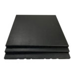 Premium EZ Rubber Gym Mat – Black – 3