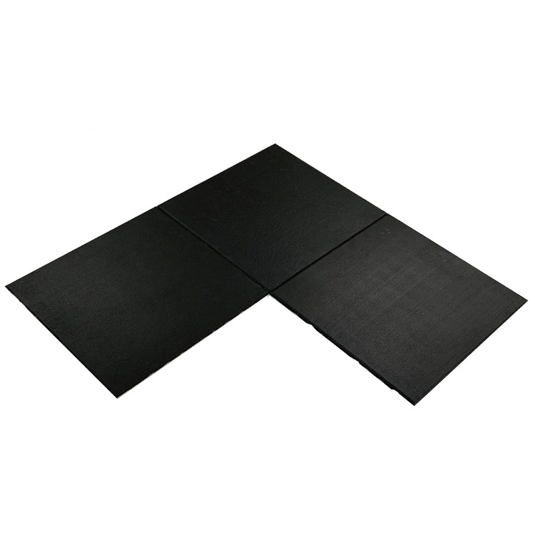 Premium EZ Rubber Gym Mat Black MAXUM Fitness