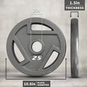 Cast Iron Grip Olympic Weight Plates