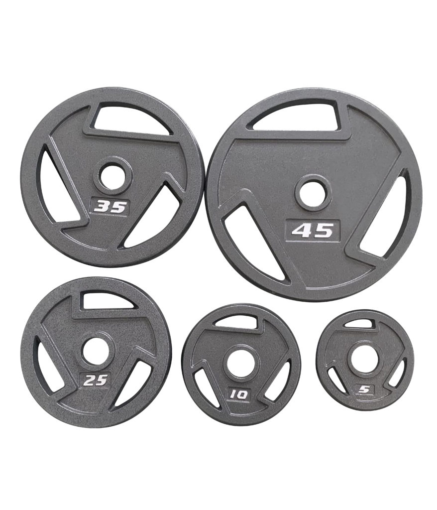 Cast Iron Grip Olympic Weight Plates MAXUM Fitness