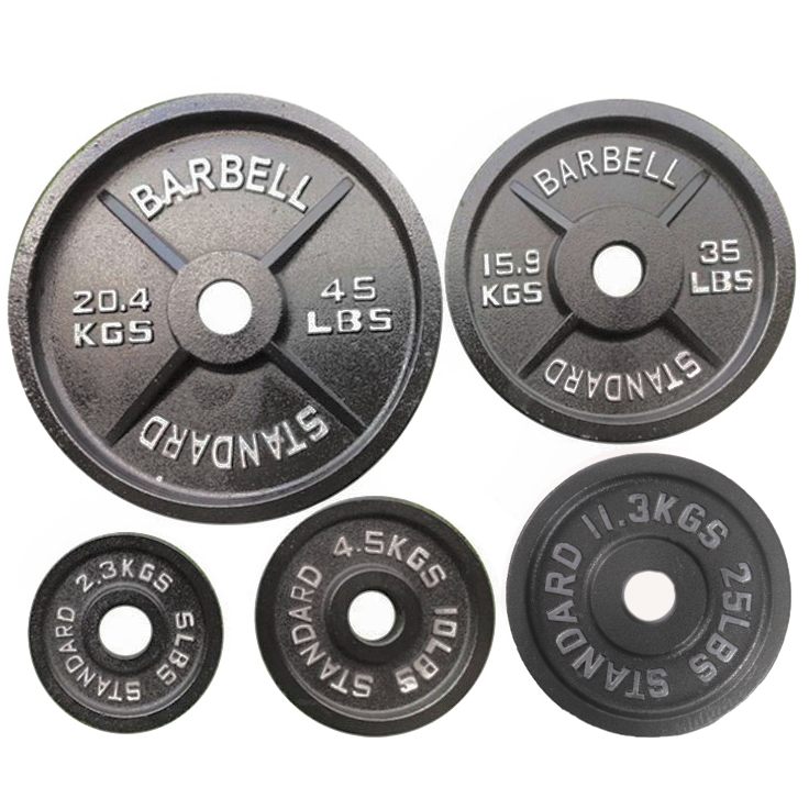 Premium Photo  Sport fitness equipment, plates metal dumbbell or