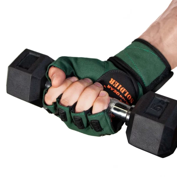 Crown Gear Soldier – Military Style Weight Lifting Gloves