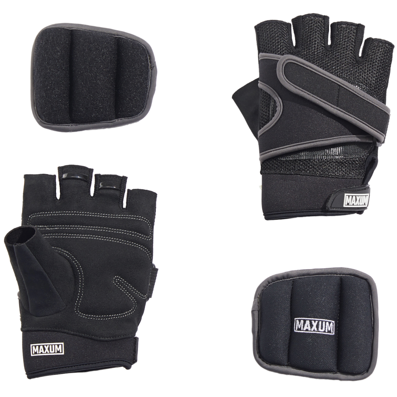 MAXUM Weighted Gloves 1 lb MAXUM Fitness