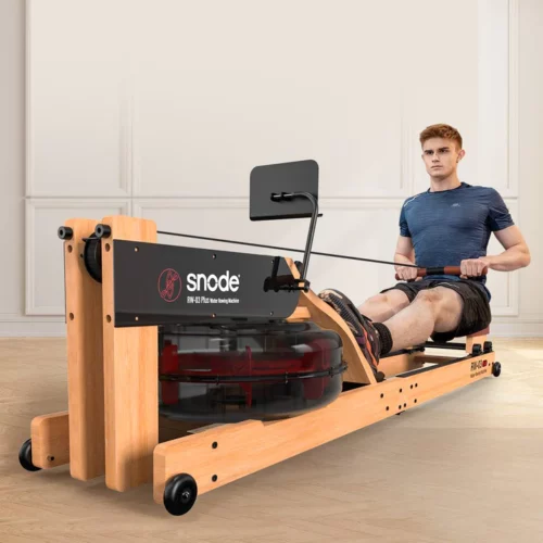 Snode Water + Digital Resistance Home Rowing Machine - RW03 PLUS