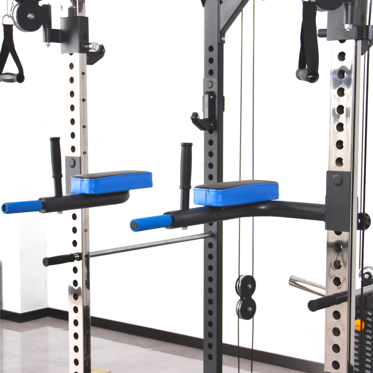 MAXUM F-220 Pro Functional Trainer Power Rack Home Gym – 4