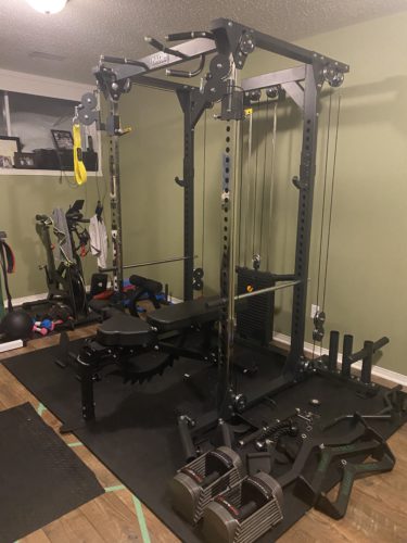 MAXUM F-220 Pro Functional Trainer Power Rack Home Gym photo review