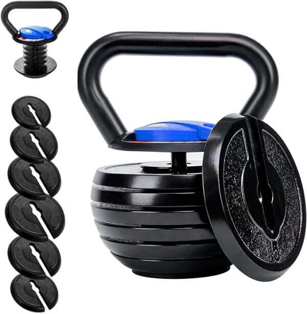 71wIdCafpgL._AC_SX679_ Adjustable Kettlebell (10 - 40 lbs)