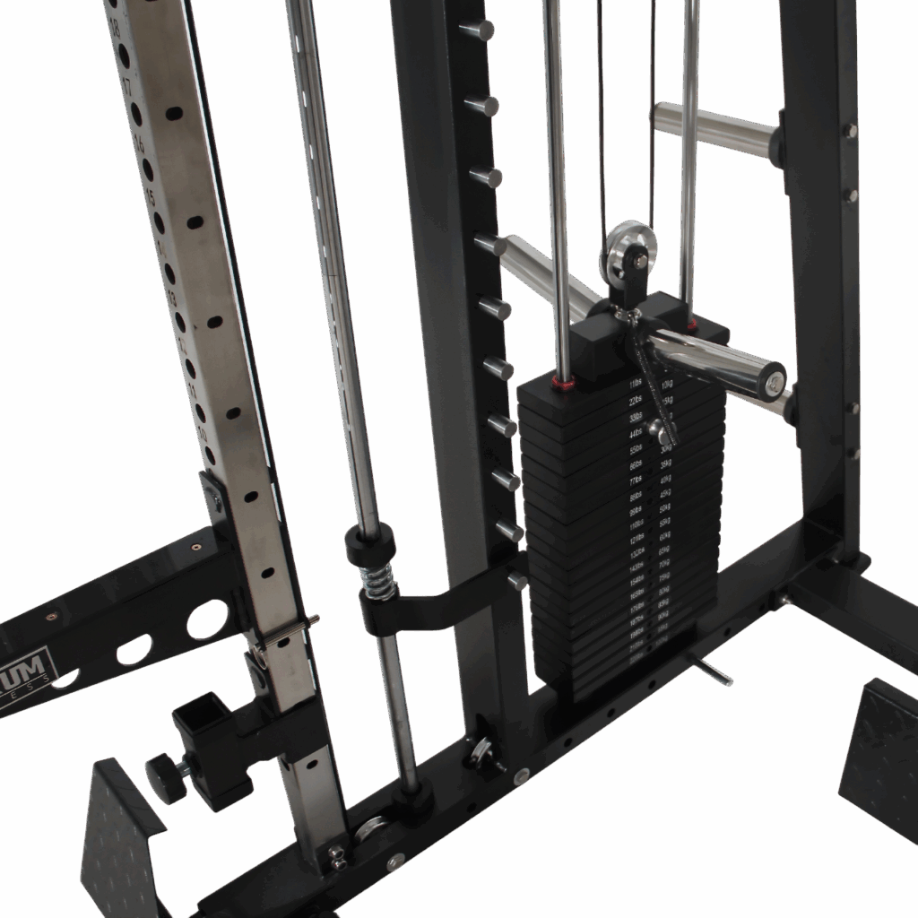 MAXUM S-150 Smith Machine Functional Trainer Squat Rack Home Gym