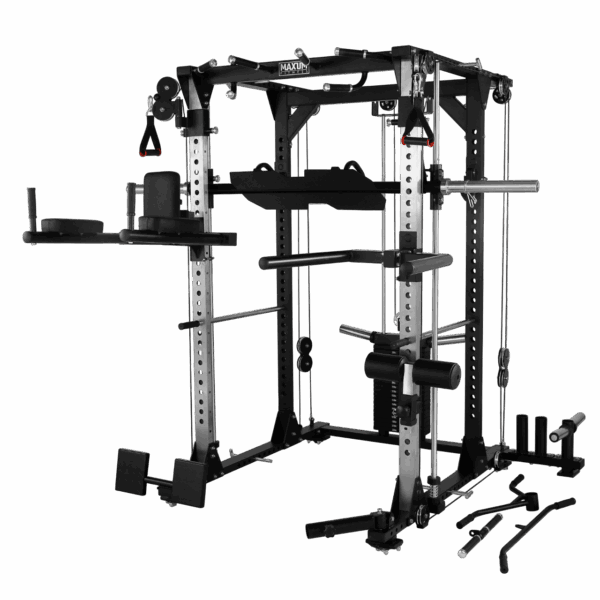 MAXUM S-92 Smith Machine Functional Trainer Power Rack Home Gym