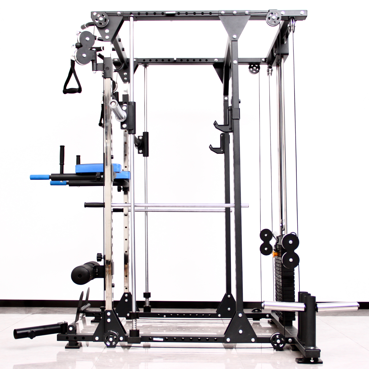 MAXUM S-92 Smith Machine Functional Trainer Power Rack Home Gym – 10