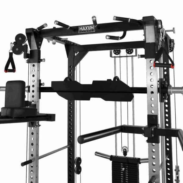 MAXUM S-92 Smith Machine Functional Trainer Power Rack Home Gym
