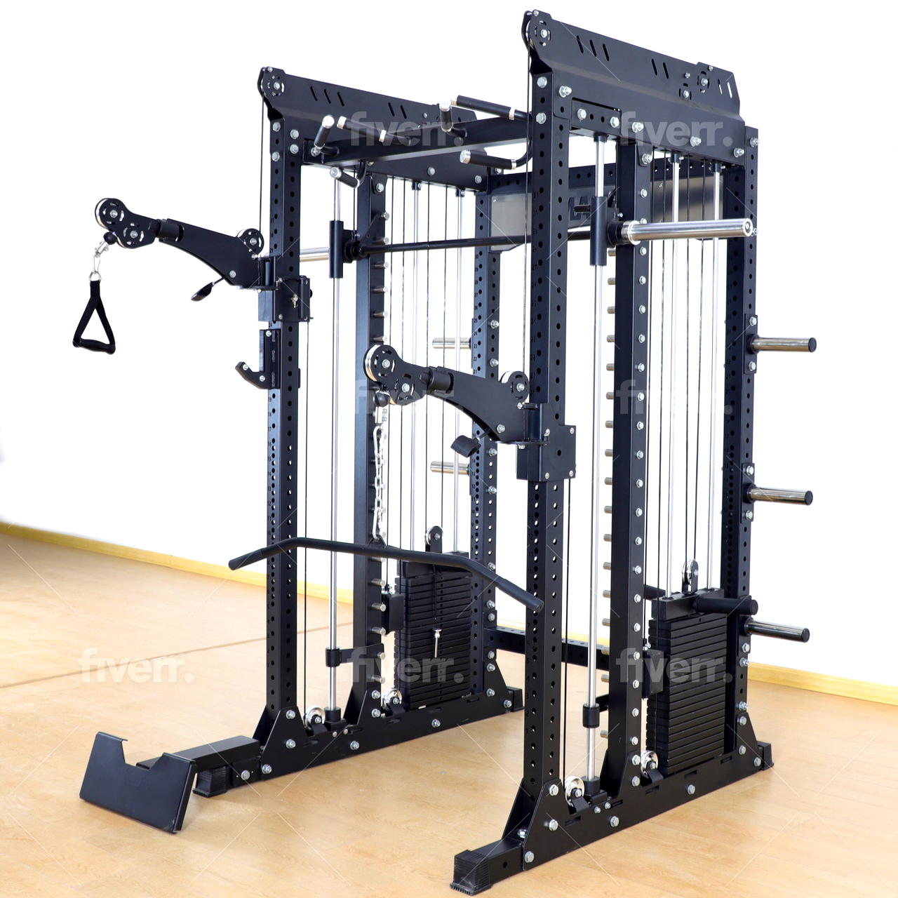 MAXUM SX2 Smith Machine Functional Trainer Squat Rack Home Gym – 1 (3)