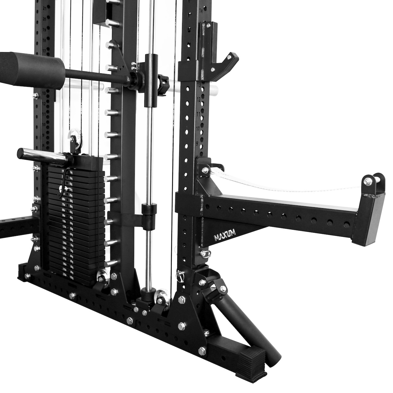 MAXUM SX2 Smith Machine Functional Trainer Squat Rack Home Gym – 4