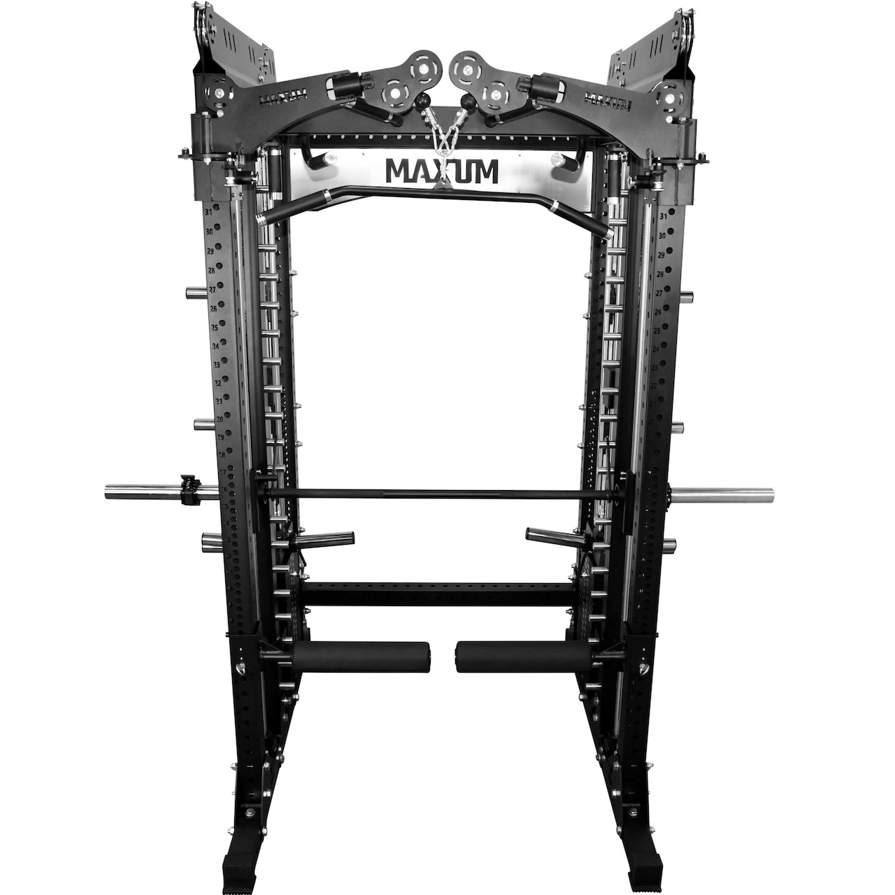 MAXUM SX2 Smith Machine Functional Trainer Squat Rack Home Gym – 9
