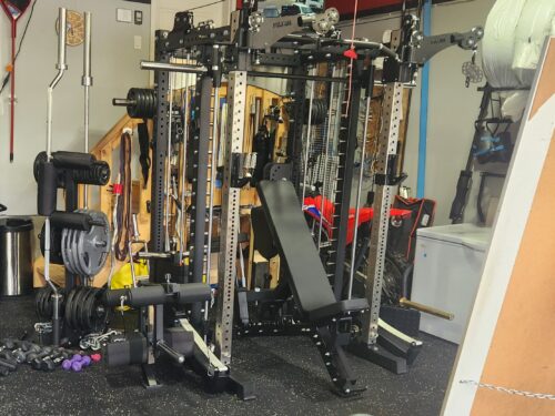 MAXUM SX2 Smith Machine Functional Trainer Squat Rack Home Gym photo review