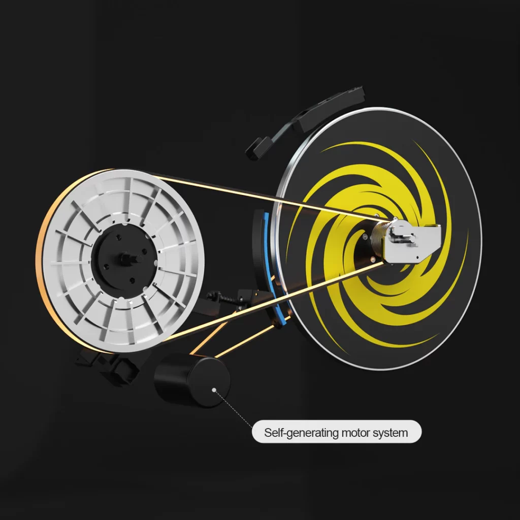 Snode GR Auto-adjusting Self-generating Exercise Bike