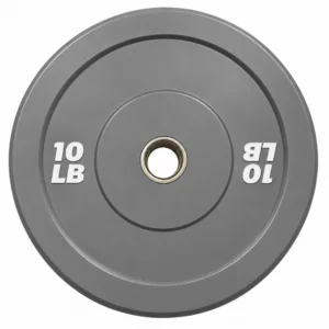 Coloured Bumper Plates Grey 10 LB Bumper Plate