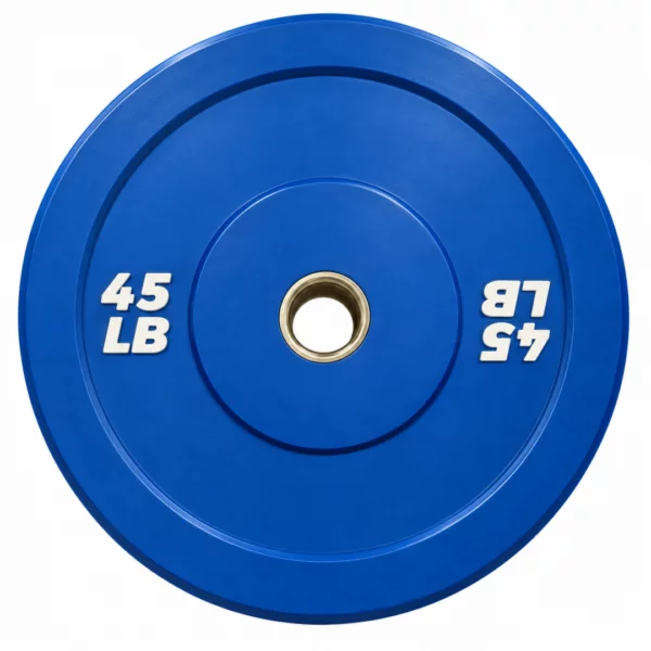 Blue 45 LB Bumper Plate