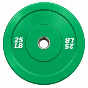 Coloured Bumper Plates Green 25 LB Bumper Plate