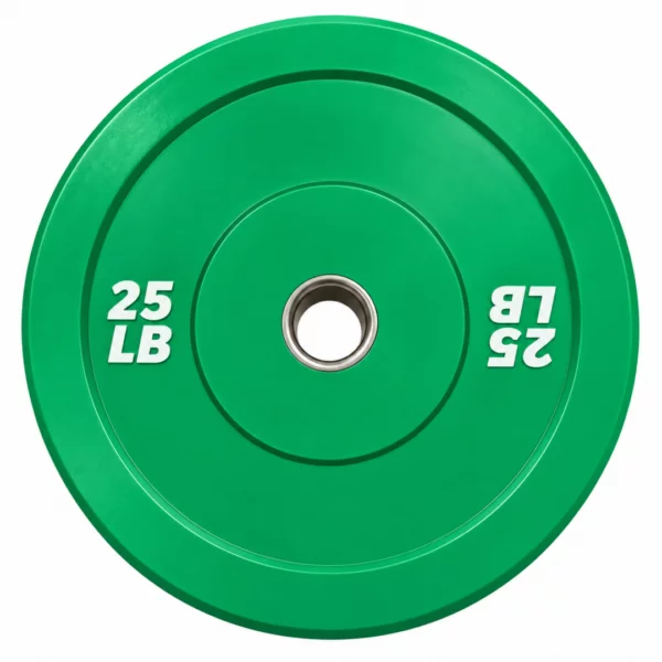Green 25 LB Bumper Plate