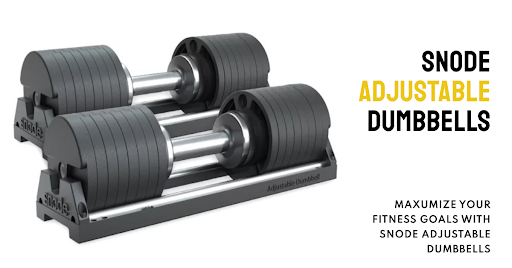Snode Adjustable Dumbbells by Maxum Fitness