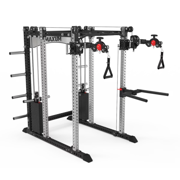 MAXUM X2 Functional Trainer Squat Rack Home Gym