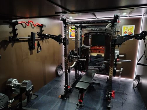 MAXUM X2 Functional Trainer Power Rack Home Gym photo review