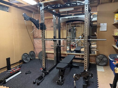 MAXUM X2 Functional Trainer Power Rack Home Gym photo review