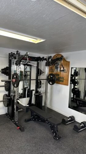 MAXUM X1 Functional Trainer Squat Rack Home Gym photo review