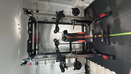 MAXUM X1 Functional Trainer Squat Rack Home Gym photo review