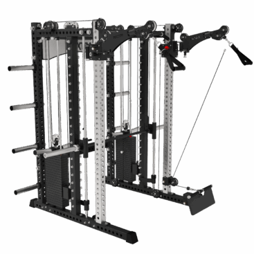 MAXUM X3 Smith Machine Functional Trainer Squat Rack Home Gym