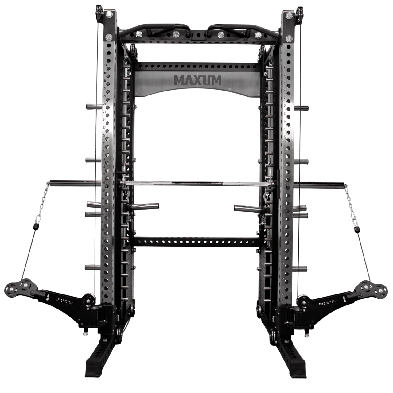 MAXUM X3 Smith Machine Functional Trainer Squat Rack Home Gym