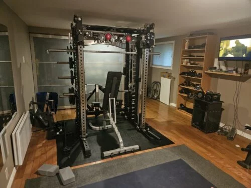 MAXUM X3 Smith Machine Functional Trainer Squat Rack Home Gym photo review