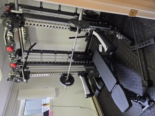 MAXUM X3 Smith Machine Functional Trainer Squat Rack Home Gym photo review