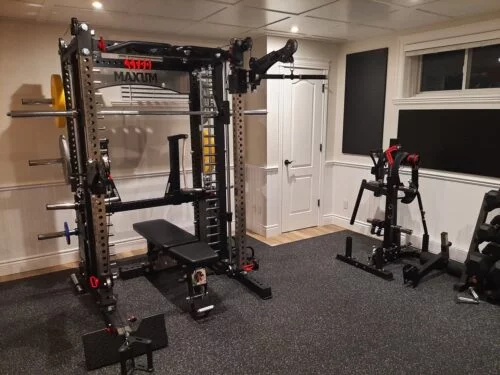MAXUM X3 Smith Machine Functional Trainer Squat Rack Home Gym photo review