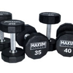 MAXUM 12-Sided Urethane Dumbbells