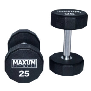 MAXUM 12-Sided Urethane Dumbbells MAXUM 12-Sided Urethane Dumbbells